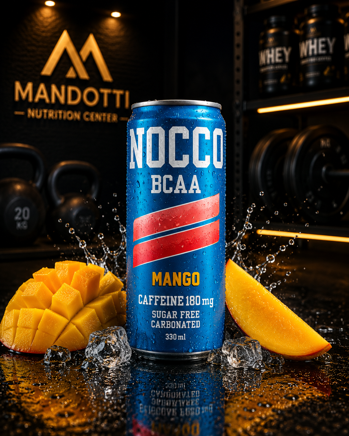 BCAA Mango 330ml - Nocco