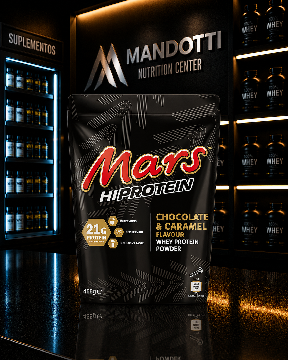 Mars Hi-Protein Whey Protein 455g - Mars