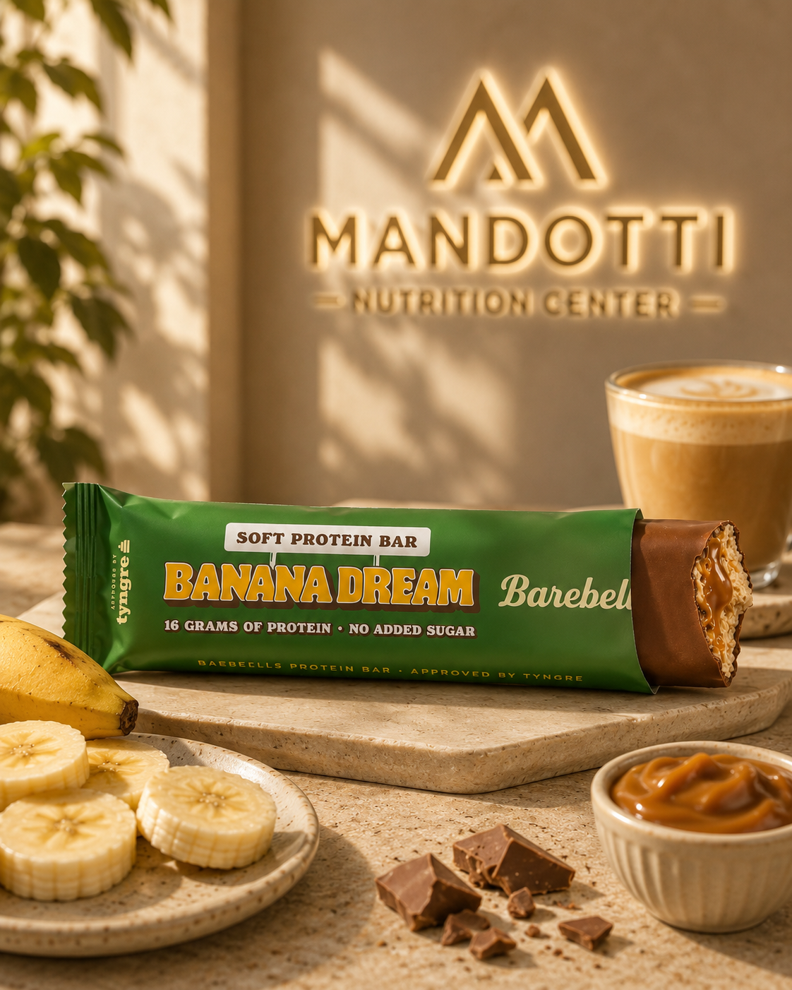 Barra Proteica Soft 55g - Barebells - Banana Dream