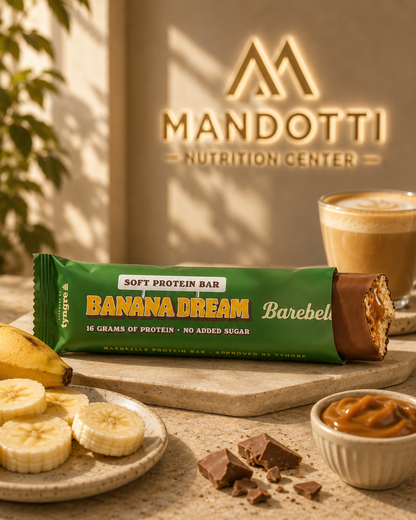 Barra Proteica Soft 55g - Barebells - Banana Dream