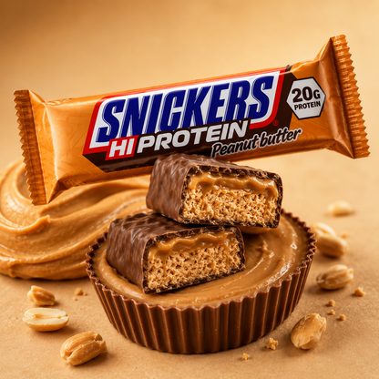 Barra Proteica Snickers 57g - Peanut Butter