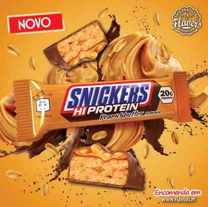 Barra Proteica Snickers 57g - Peanut Butter