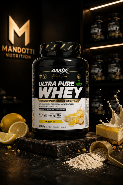 Whey Protein Concentrado 1000g - Ultra Pure - Amix