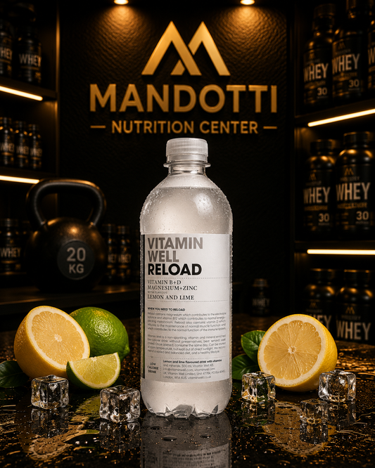 Água Reload 500ml - Lima limão - Vitamina Well