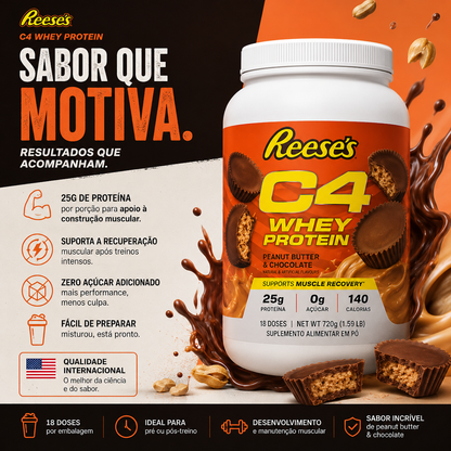 Whey Protein Reese's - 832g - C4 Cellucor