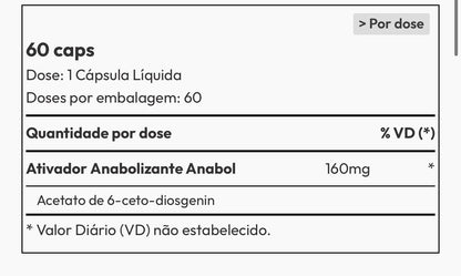 Anabol 60 cápsulas - Nutrex