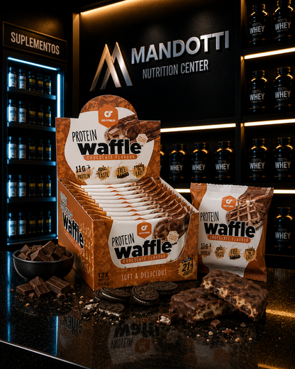 Waffle Proteico 50g - Go Fitness | Sabores Variados