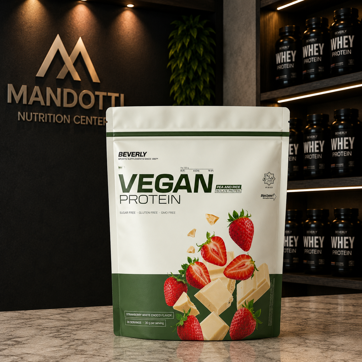 Proteína Vegana 900g - Beverly Nutrition
