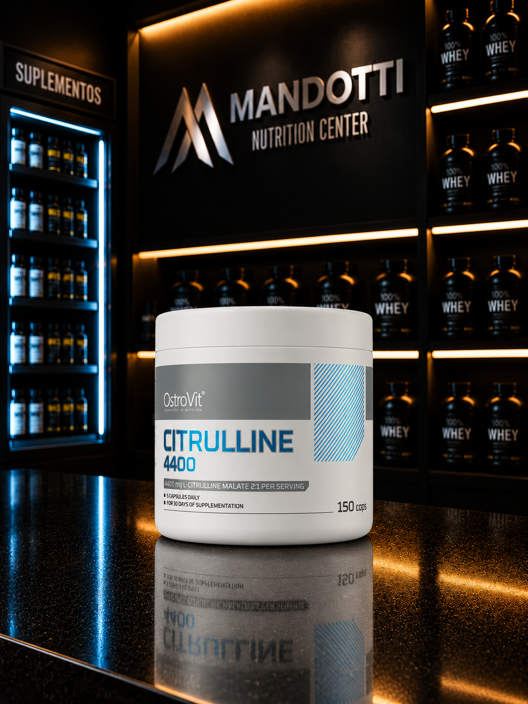 Citrulina 4400 mg – OstroVit | 150 Cápsulas