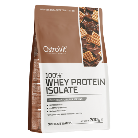 100% Whey Isolado 700g - Ostrovit - Sabores DIversos