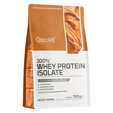 100% Whey Isolado 700g - Ostrovit - Sabores DIversos