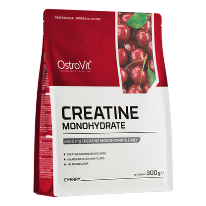 Creatina Monohidratada 300g - Ostrovit - Sabores Diversos