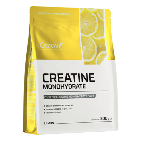 Creatina Monohidratada 300g - Ostrovit - Sabores Diversos