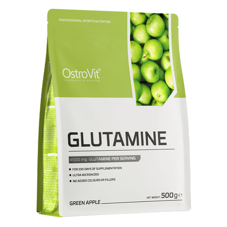Glutamina 500g - OstroVit - Sabores