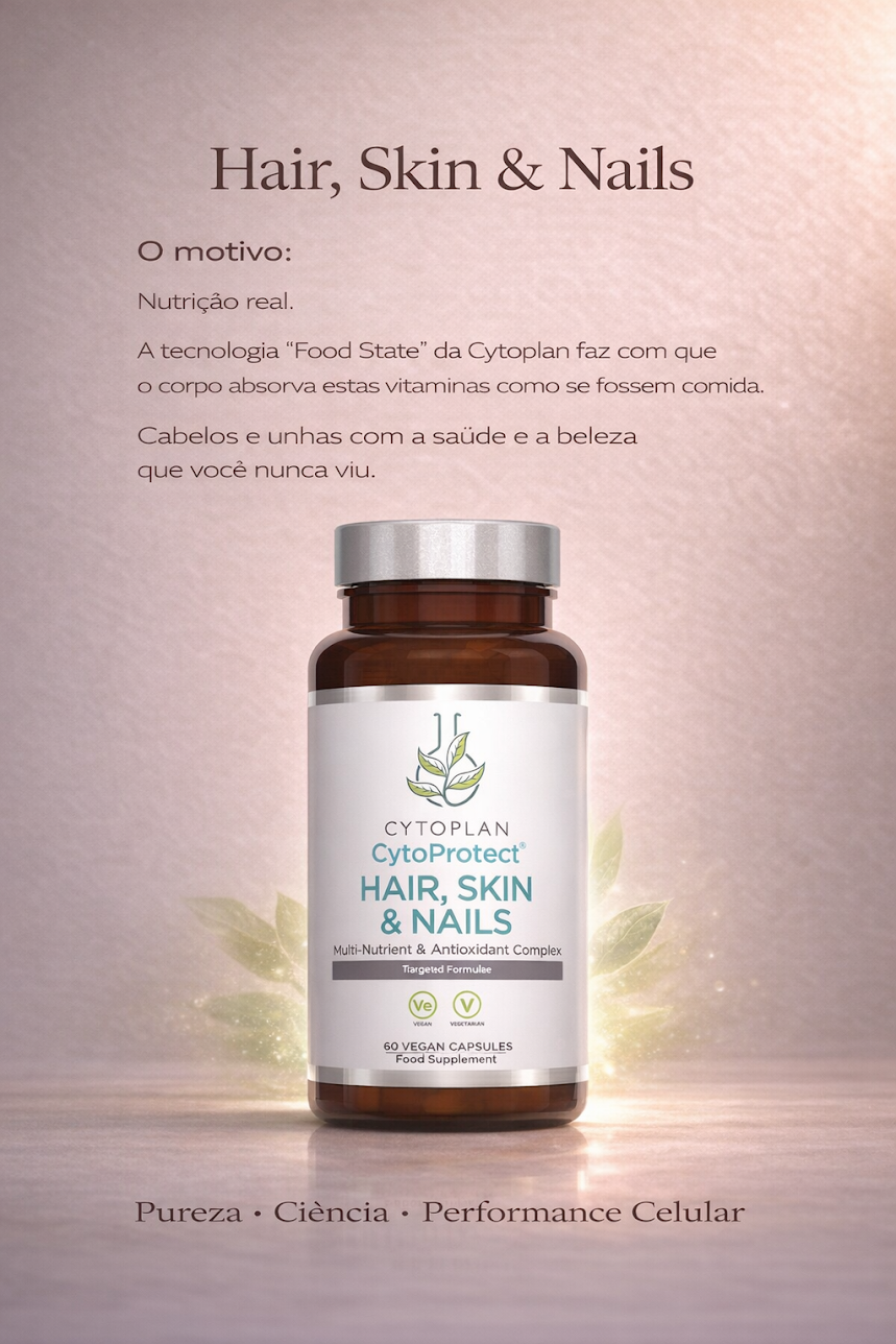 Cabelo, Pele e Unhas 60 Cápsulas - CytoProtect