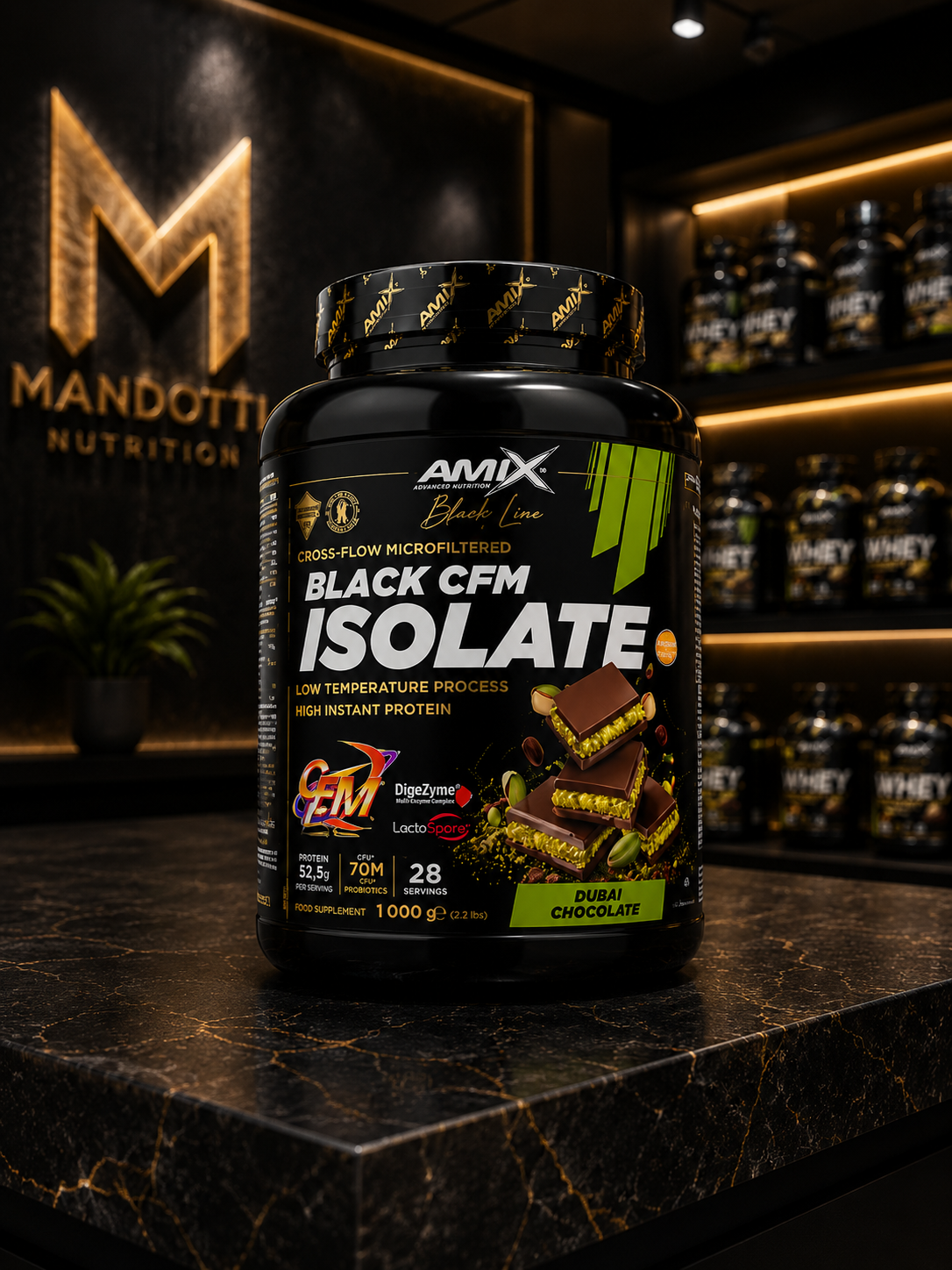 Whey Protein Isolado 1000g - Amix