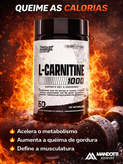Carnitina 1000 90 cápsulas - Nutrex