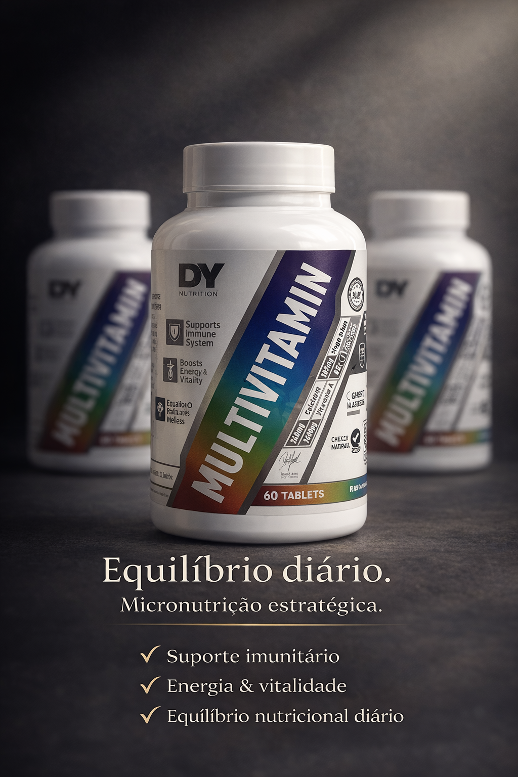 Multivitamin Complex 60 Tablets – DY Nutrition