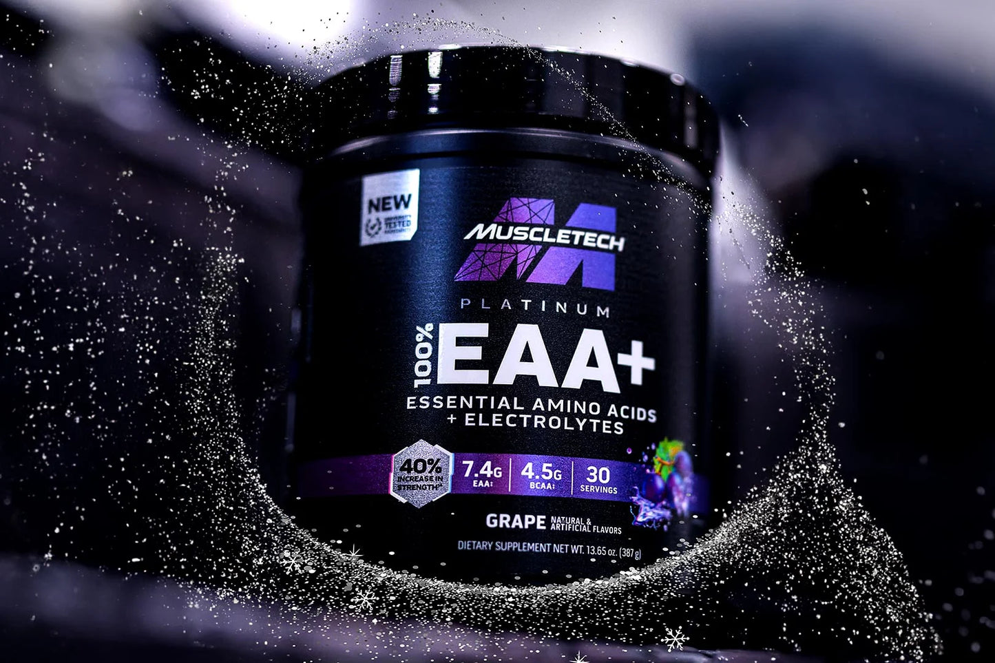 EAA Platinum 100% 390g - Uva - MuscleTech
