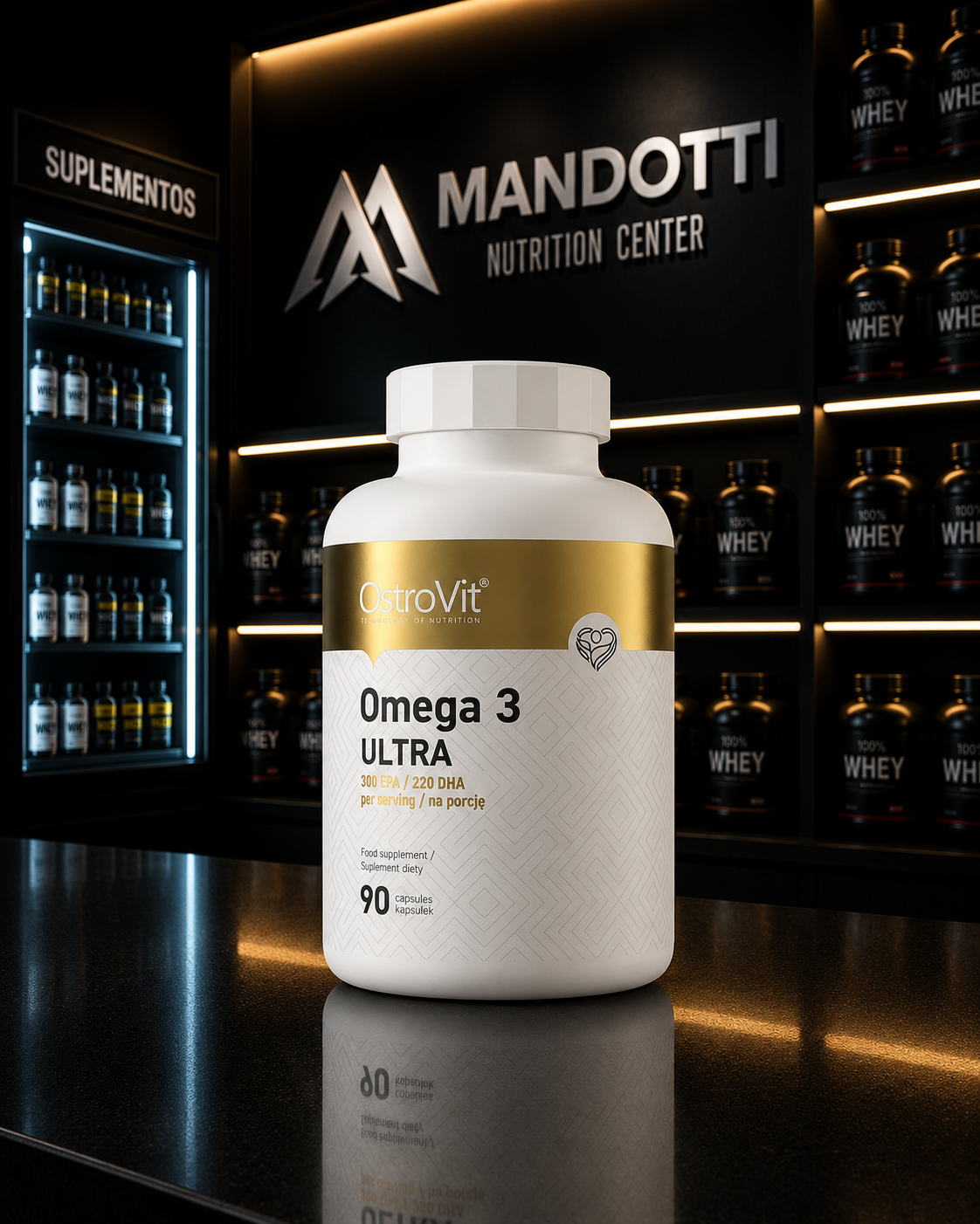 Omega 3 Ultra 330 EPA / 220 DHA - 90 softegls - Osavi