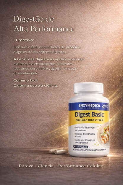 Enzimas digestivas 90 Cápsulas - Enzymedica