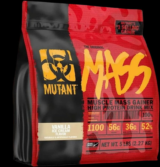 Massa Hipercalórica 2270g Vanilla Ice Cream - Mutant Mass