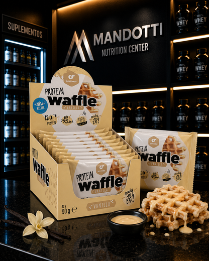 Waffle Proteico 50g - Go Fitness | Sabores Variados