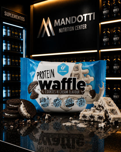 Waffle Proteico 50g - Go Fitness | Sabores Variados