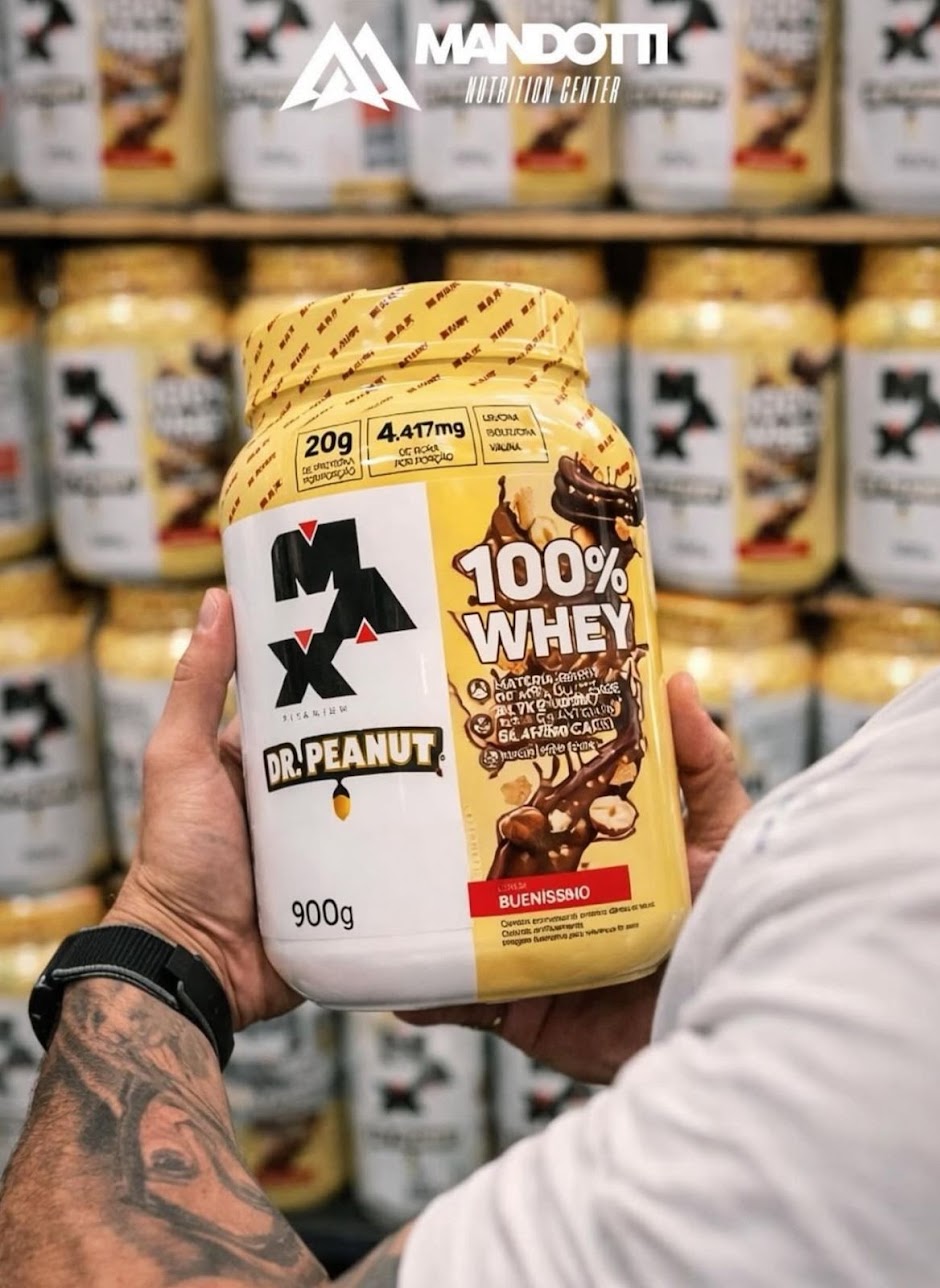 Whey Protein 100% 900g - Dr Peanut
